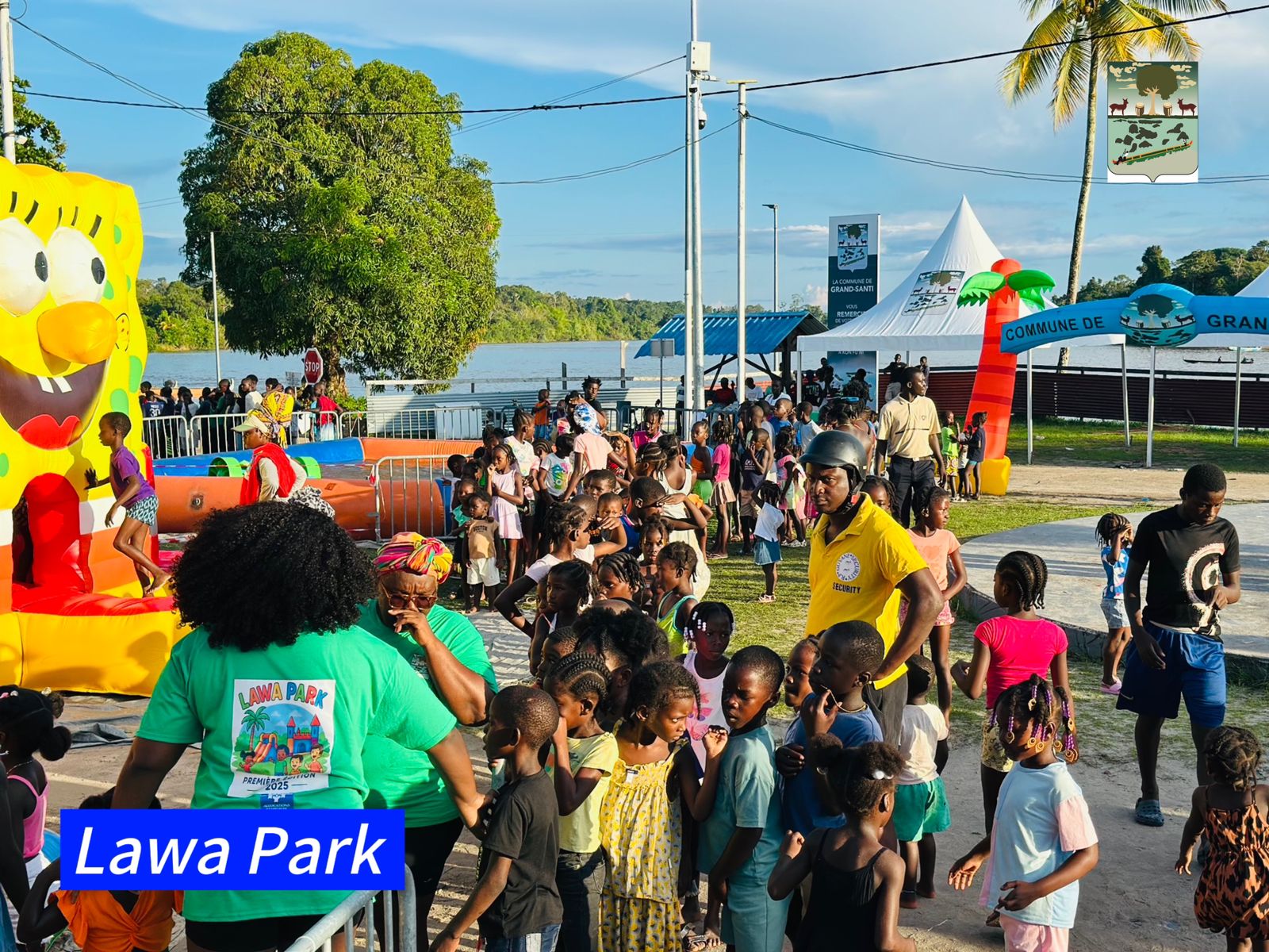 Le Lawa Park enchante l’été des enfants à Grand-Santi